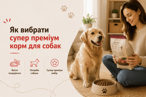 Як вибрати супер преміум корм для собак