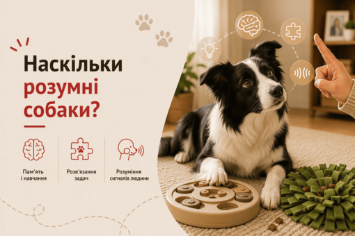 Наскільки розумні собаки
