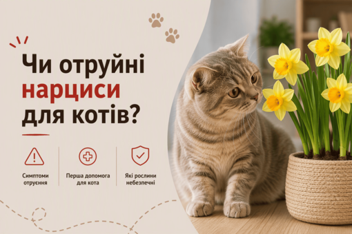 Чи отруйні нарциси для котів?