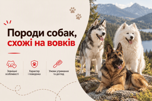 Породи собак, схожі на вовків